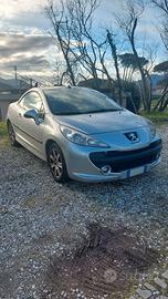 Peugeot 207 cc decapottabile grigio chiaro