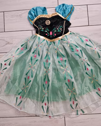 costume carnevale Anna Frozen