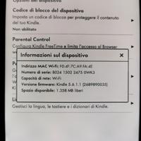 Kindle paperwhite 5a generazione 
