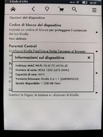 Kindle paperwhite 5a generazione 