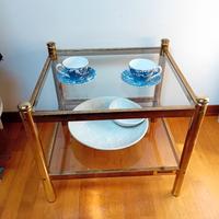 tavolino Messin in ottone 