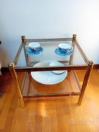 tavolino Messin in ottone 