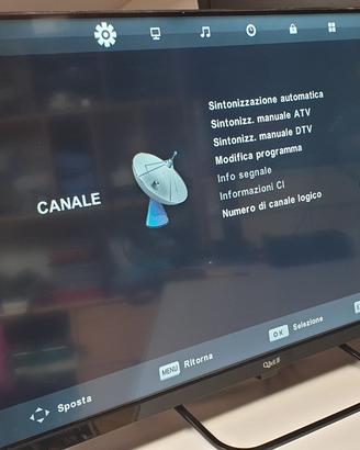 TV led 32 QBell HD con digitale terrestre