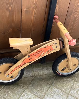 Bicicletta bimbo senza pedali