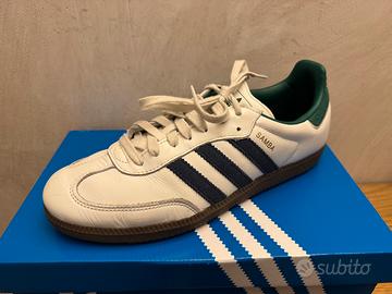 Adidas Samba Uomo Og 43 1/3 Bianche IH4882