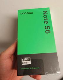 Smartphone DOOGEE Note 56 64GB Bianco 6150Mah