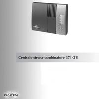 Centrale allarme DAITEM 371-21l