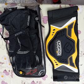 Guanti Alpinestar+Fascia schiena Ufo