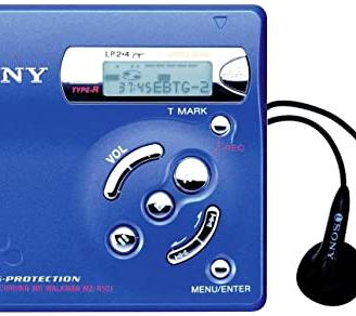 SONY lettore minidisc MZ-R501 con cuffiette