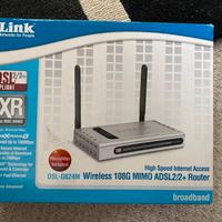 DSL-G624M D-Link router wireless 108G MIMO ADSL2/2