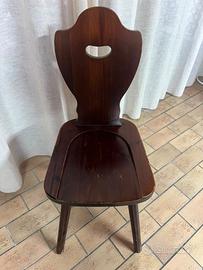 Sedie in legno