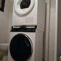 Colonna lavatrice e asciugatrice