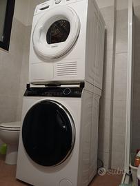 Colonna lavatrice e asciugatrice