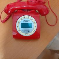 telefono telecom Sirio colore rosso