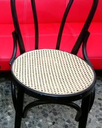 1 o 2 Sedie in LEGNO Vintage Bistrot Vienna Thonet