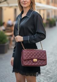 borsa vera pelle tipo Chanel 