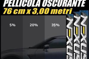 Pellicola per oscurare vetri auto nexus 20% 5% 35%