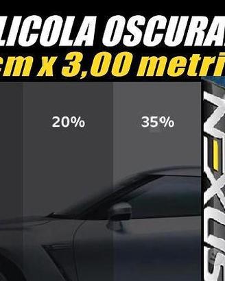Pellicola per oscurare vetri auto nexus 20% 5% 35%