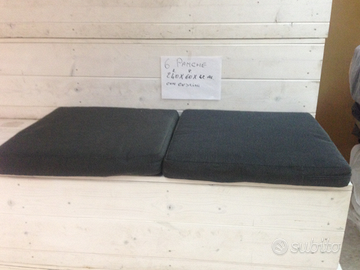 Panche da giardino ristorante