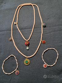 collana e bracciali 