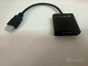 Techly Cavo Convertitore Adattatore da HDMI a VGA