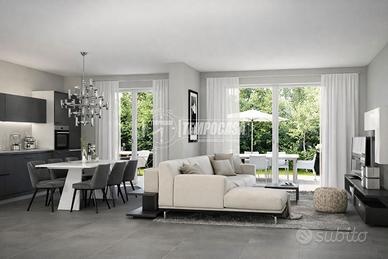 4 LOCALI CON GIARDINO:NUOVA COSTRUZIONE !!