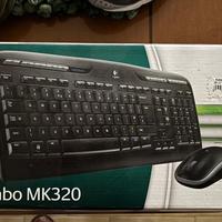 Tastiera+mouse logitech