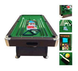 Tavolo da Biliardo con accessori 7ft Green Season