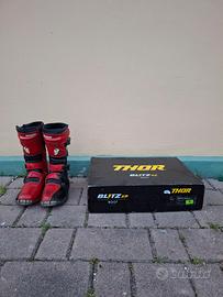 stivali da cross Thor da bambino taglia 37