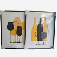 Coppia di quadri decorativi