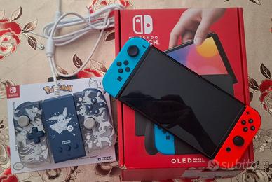 Nintendo Switch Oled + Hori Pad Eevee Pokémon