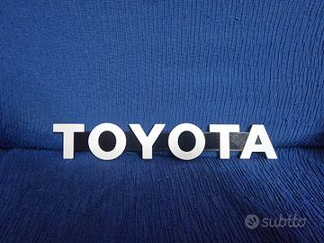 Scritta logo stemma toyota lj bj 70 71