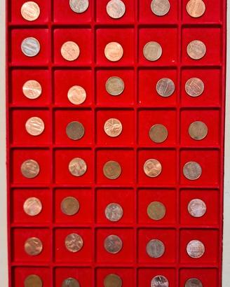 Lotto monete da 1 cent USA