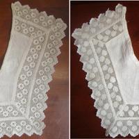 Colletti antichi-pizzo lavorato all'uncinetto1920