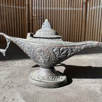 Miniatura lampada ad olio orientale