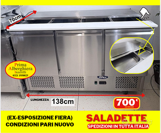 Saladette refrigerata