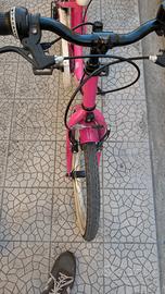 bici 20" bambina rosa