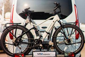 PORTABICI VSV E2 XL DA GANCIO TRAINO PER BICI ED E