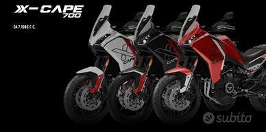 Moto Morini X-Cape 700 E5+ Ruote a Raggi