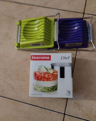 Tagliaverdure e coppa pasta nuovi