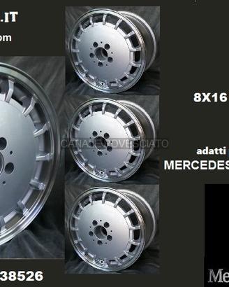 Cerchi gulli 8x 16 5x112 mercedes et11