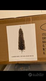 Albero Natale slim alto 180CM
