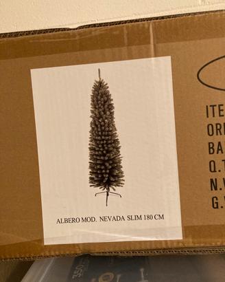 Albero Natale slim alto 180CM