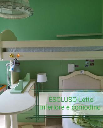 Letto soppalco Callesella Luna