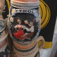 boccali birra in ceramica