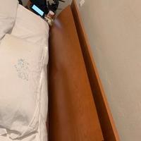 letto con contenitore rete L140 cm