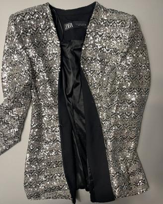 Giacca paillettes donna