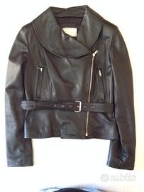 Giacca CHIODO vera pelle nera