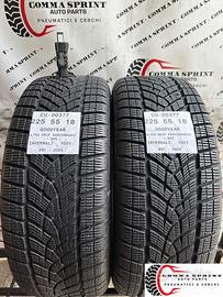 2 PNEUMATICI 225/55 R18 GOODYEAR INVERNALI 90%