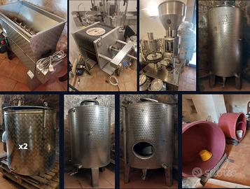 Macchinari e Cisterne per Vino